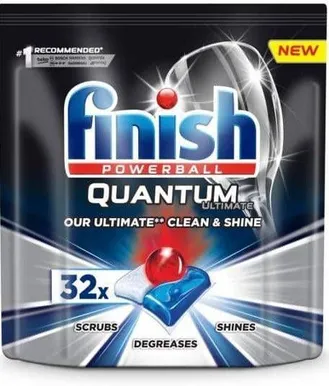 NÕUDEPESUMASINA TABLETID FINISH QUANTUM ULTIMATE 32TK PAKIS