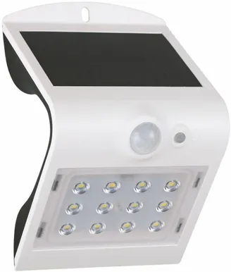 SOLARVALGUSTI GREENLUX FOX1,5W LED 4000K IP65 LIIKUMISANDUR VALGE