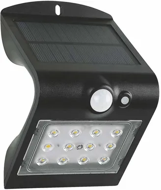SOLARVALGUSTI GREENLUX FOX1,5W LED 4000K IP65 LIIKUMISANDUR MUST