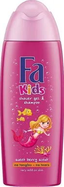 ŠAMPOON+DUŠIGEEL FA MERMAID LASTELE 250ML