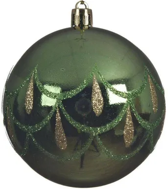 JÕULUKUUL NATURES GIFT 8CM KULDNE GLITTER