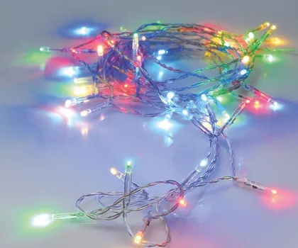 JÕULUVALGUSTUS 30 LED TAIMERIGA, MULTICOLOR