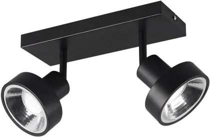 KOHTVALGUSTI TRIO LEON 2X35W GU10 MATT MUST
