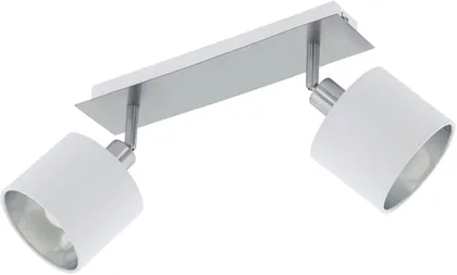 KOHTVALGUSTI EGLO VALBIANO E14 2X40W NIKKEL/VALGE