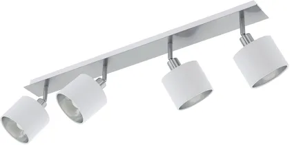KOHTVALGUSTI EGLO VALBIANO E14 4X40W NIKKEL/VALGE