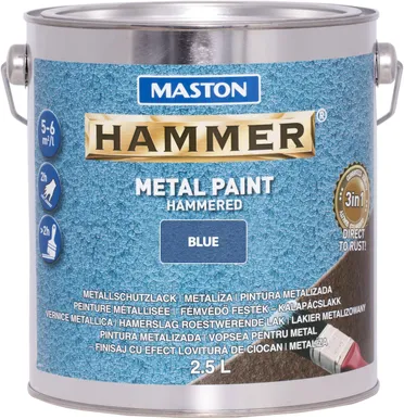 METALLIVÄRV MASTON HAMMER 2,5L VASARALAKK SININE