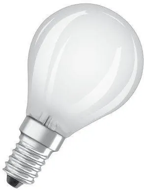 LED LAMP OSRAM 4W E14 P45 470LM 2700K 2TK PAKIS