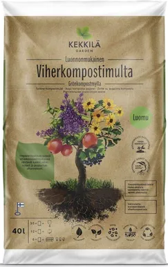 KOMPOSTMULD KEKKILÄ TAIMNE 40L