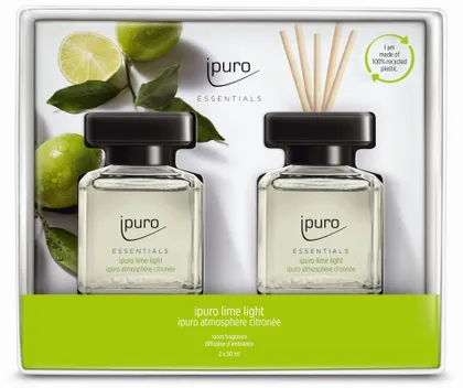KODULÕHNAD IPURO LIME LIGHT SET 2X50ML