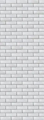 SEINAPANEEL VILO PVC 250X2650MM WHITE BRICK 2,65M² PAKIS