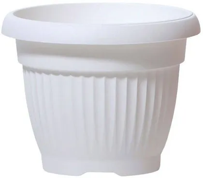 LILLEPOTT PROSPERPLAST TERRA 25CM VALGE