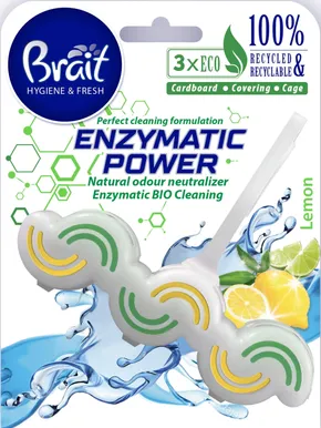 WC-VÄRSKENDAJA DREAMERS ENZYMATIC LEMON 45G