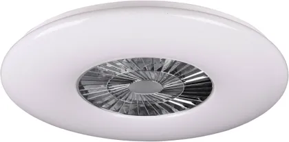 VALGUSTI VENTILAATORIGA TRIO VISBY LED 60W 4400LM KROOM