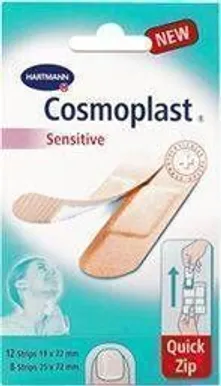 PLAASTER HARTMANN QUICKZIP SENSITIVE 20TK PAKIS