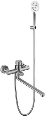 VANNI- JA DUŠISEGISTI AQUALINE AQ STEEL 247RV005 DUŠIKOMPLEKT ROOSTEVABA TERAS