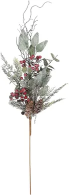 OKS HOUSE OF SEASON DEWBERRY 73X14X9CM PUNANE