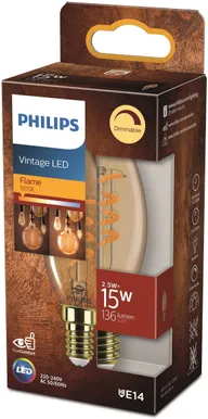LED LAMP PHILIPS CLASSIC KULD 3,5W E14 B35 136LM