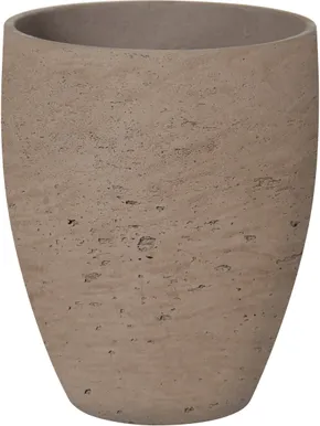 ÜMBRISPOTT RO CEMENT 36X36X44CM, PRUUN