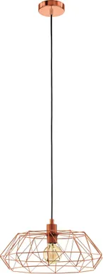 LAELAMP EGLO CARLTON2 1X60W E27 VASK/MUST