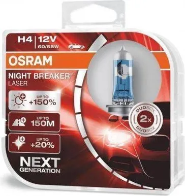AUTOPIRN OSRAM H4X2TK 60/55W 12V NIGHTBRAKER