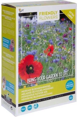 LILLESEEMNESEGU BUZZY ORGANIC 'NATIVE FLOWERS' 50M2 1,88KG