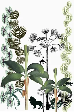 DIGITAPEET RASCH ONSZELF STORIES 200X280CM R532067