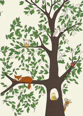 DIGITAPEET RASCH ONSZELF STORIES 200X280CM R557756