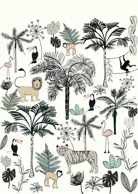 DIGITAPEET RASCH ONSZELF STORIES 200X280CM R842173