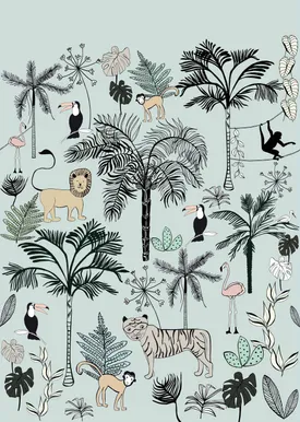 DIGITAPEET RASCH ONSZELF STORIES 200X280CM R842197