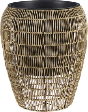 VÄLIS PLASTPOTT MICA PANCHO 47X40CM, PRUUN