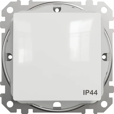 LÜLITI 1-NE VEKSEL IP44 SCHNEIDER-ELECTRIC SEDNA DESIGN VALGE