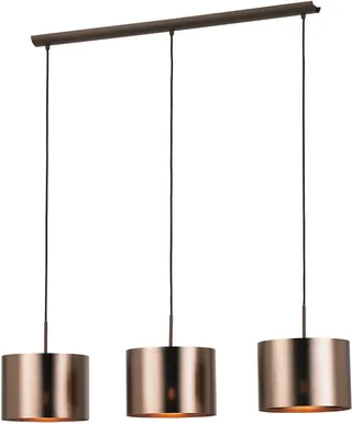 LAELAMP EGLO SAGANTO 1 3X60W E27 PRUUN/VASKNE