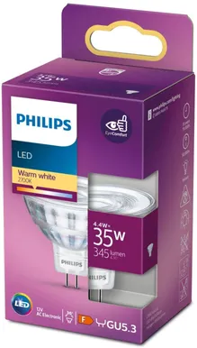 LED LAMP PHILIPS 4,4W-35W MR16 2700K 345LM 36D
