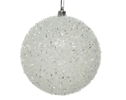 JÕULUEHE DECORIS 10CM PURUNEMISKINDEL, GLITTER