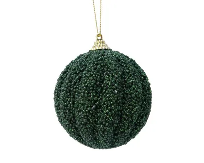 JÕULUEHE DECORIS 8CM VAHUST, TUMEROHELINE GLITTER