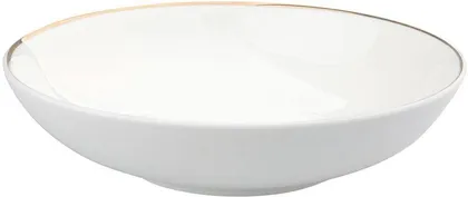 TALDRIK SÜGAV ALTOM DESIGN BELLA GOLD LINE 20CM PORTSELAN