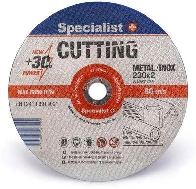 LÕIKEKETAS SPECIALIST+ 230X2,0X22 METAL/INOX