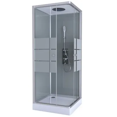 DUŠIKABIIN HARMA LUUNA 90X90X215, MADAL ALUS