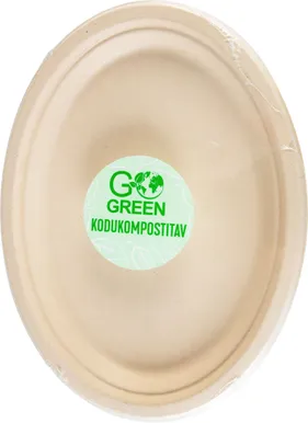 TALDRIK GO GREEN SUHKRUROOST OVAALNE