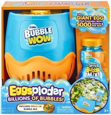 MÄNGUASI BUBBLE WOW MULLIMASIN VEDELIKUGA ZURU EGGPLODER