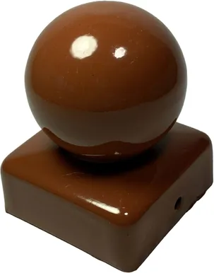 POSTIMÜTS ARRAS RUUT KOONUS PALLIGA 50X50MM PRUUN