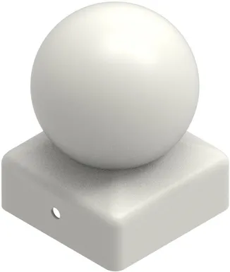 POSTIMÜTS ARRAS RUUT KOONUS PALLIGA 50X50MM VALGE