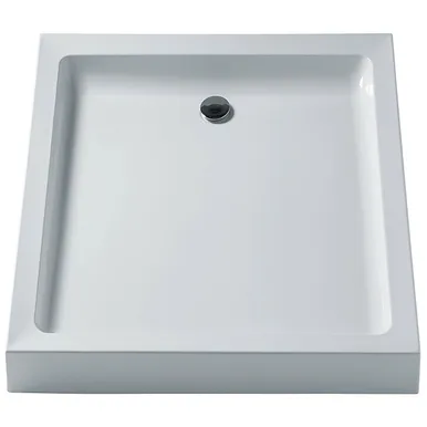 DUŠIALUS SQ-002 KANDILINE 90X90X15CM SIFOONIGA ABS PLASTIK