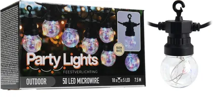 JÕULUVALGUSTUS 50 LED'I, VÄRVILINE VALGUS IP44