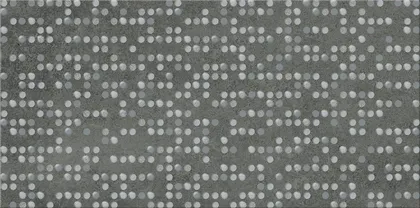 SEINAPLAAT CERSANIT NORMANDIE GRAPHITE INSERTO DOTS MATT 29,7X59,8CM