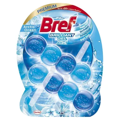 WC VÄRSKENDAJA BREF BRILLIANT GEL ARCTIC OCEAN 2X42G