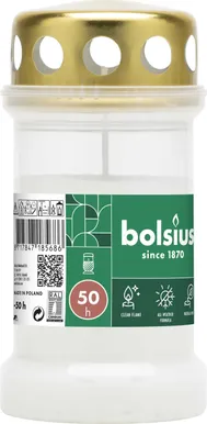 KALMUKÜÜNAL KAANEGA BOLSIUS 50H VALGE