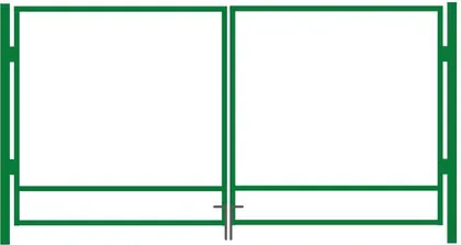 AUTOVÄRAVA RAAM 2000X4000MM RAL6005 ZN
