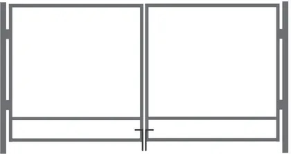 AUTOVÄRAVA RAAM 2000X4000MM KUUMTSINK