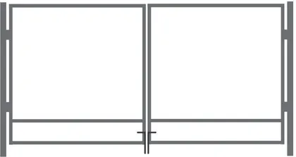 AUTOVÄRAVA RAAM 1450X5000MM KUUMTSINK